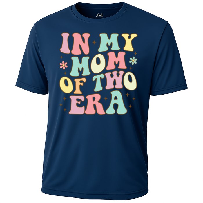 Groovy In My Mom Of Two Era Mother'S Day 2025 Cooling Performance Crew T-Shirt