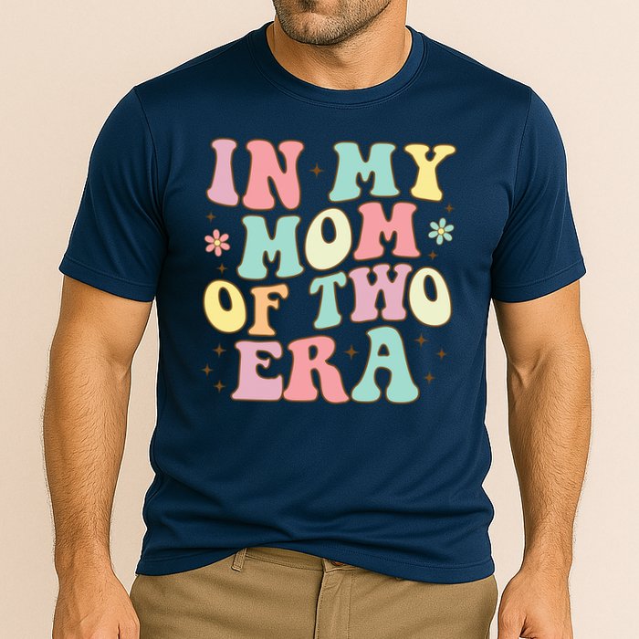Groovy In My Mom Of Two Era Mother'S Day 2025 Cooling Performance Crew T-Shirt
