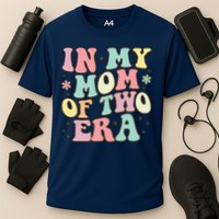 Groovy In My Mom Of Two Era Mother'S Day 2025 Cooling Performance Crew T-Shirt