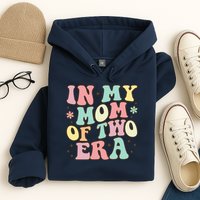 Groovy In My Mom Of Two Era Mother'S Day 2025 Hoodie