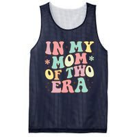 Groovy In My Mom Of Two Era Mother'S Day 2025 Mesh Reversible Basketball Jersey Tank