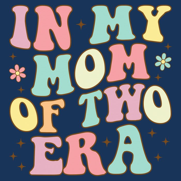 Groovy In My Mom Of Two Era Mother'S Day 2025 Youth Performance Sprint T-Shirt