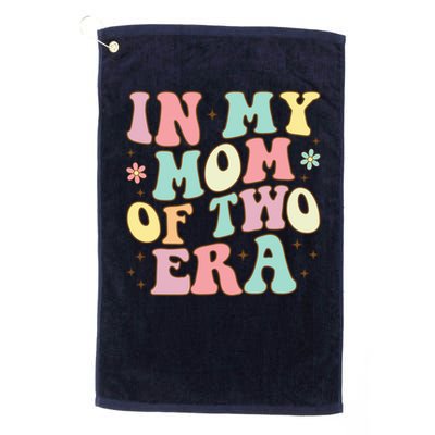 Groovy In My Mom Of Two Era Mother'S Day 2025 Golf Towel
