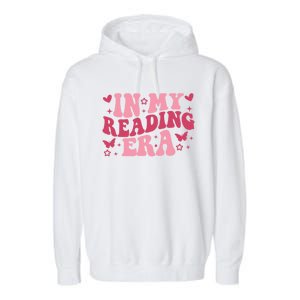 Groovy In My Reading Era Book Lovers Book Reader Teacher Gift Garment-Dyed Fleece Hoodie