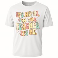 Groovy Its Me Hi Im The Teacher It’s Me Back To School Gifts Cooling Performance Crew T-Shirt