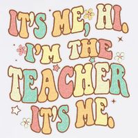 Groovy Its Me Hi Im The Teacher It’s Me Back To School Gifts Cooling Performance Crew T-Shirt