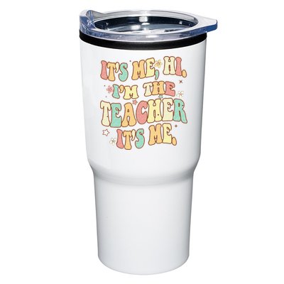 Groovy Its Me Hi Im The Teacher It’s Me Back To School Gifts Tumbler
