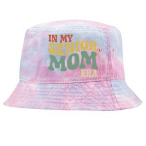 Groovy In My Senior Mom Era Class Of 2025 Masters Graduation Gift Tie-Dyed Bucket Hat