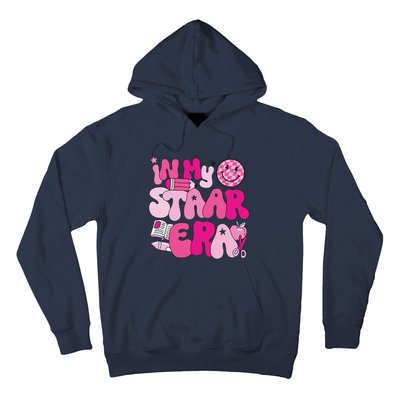 Groovy In My Staar Era Teacher Teacher Squad Test Day School Hoodie