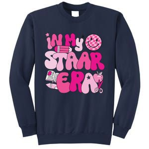 Groovy In My Staar Era Teacher Teacher Squad Test Day School Sweatshirt