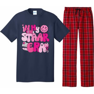 Groovy In My Staar Era Teacher Teacher Squad Test Day School Pajama Set