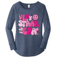 Groovy In My Staar Era Teacher Teacher Squad Test Day School Women's Perfect Tri Tunic Long Sleeve Shirt