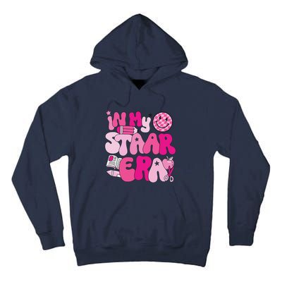 Groovy In My Staar Era Teacher Teacher Squad Test Day School Tall Hoodie