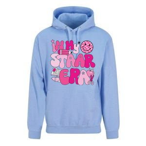 Groovy In My Staar Era Teacher Teacher Squad Test Day School Unisex Surf Hoodie