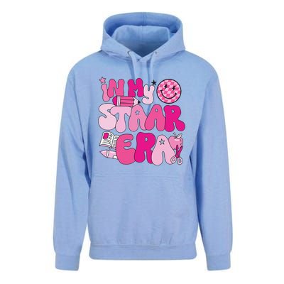 Groovy In My Staar Era Teacher Teacher Squad Test Day School Unisex Surf Hoodie