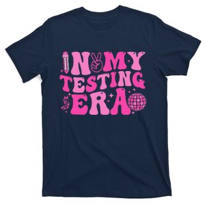 Groovy In My Testing Era Teacher Testing Day Motivational T-Shirt