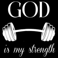 God Is My Strength USA-Made Doggie Bandana