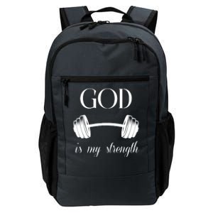 God Is My Strength Daily Commute Backpack