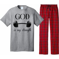 God Is My Strength Pajama Set