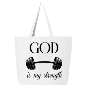 God Is My Strength 25L Jumbo Tote