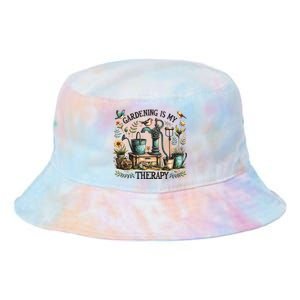 Gardening Is My Therapy Tie Dye Newport Bucket Hat