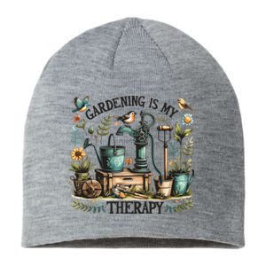 Gardening Is My Therapy Sustainable Beanie