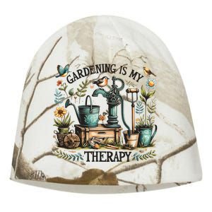 Gardening Is My Therapy Kati - Camo Knit Beanie