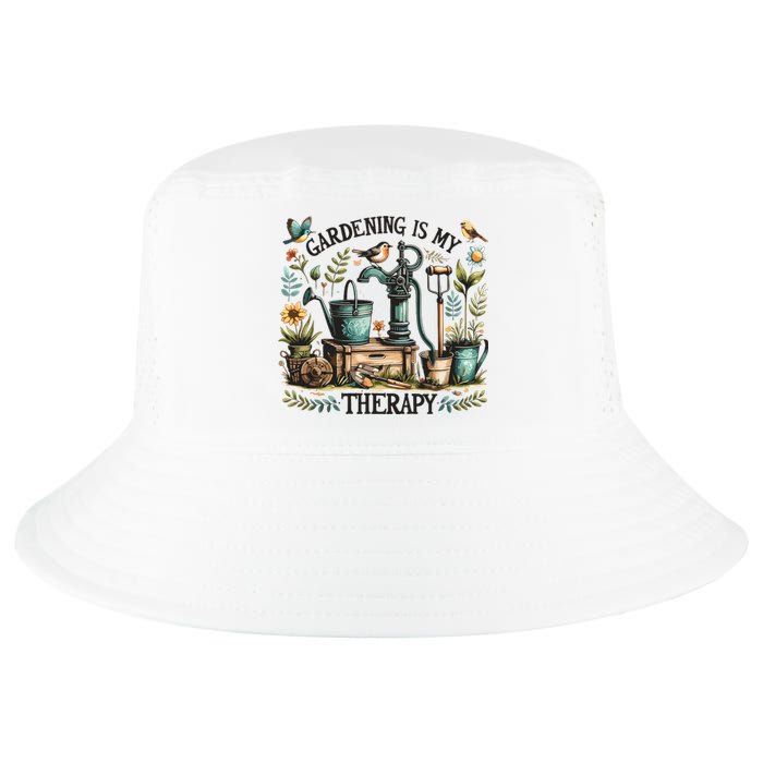 Gardening Is My Therapy Cool Comfort Performance Bucket Hat