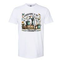 Gardening Is My Therapy Softstyle CVC T-Shirt