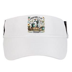 Gardening Is My Therapy Adult Drive Performance Visor