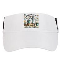 Gardening Is My Therapy Adult Drive Performance Visor