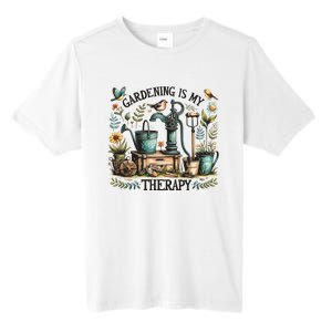 Gardening Is My Therapy Tall Fusion ChromaSoft Performance T-Shirt