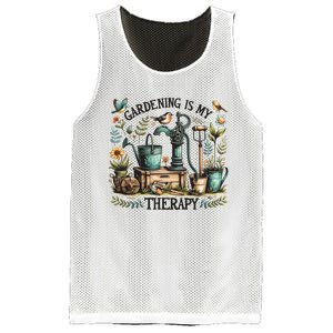 Gardening Is My Therapy Mesh Reversible Basketball Jersey Tank