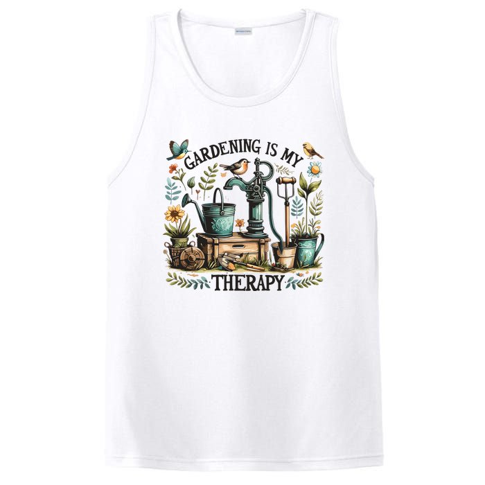 Gardening Is My Therapy PosiCharge Competitor Tank