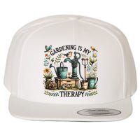 Gardening Is My Therapy Wool Snapback Cap