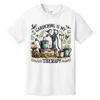 Gardening Is My Therapy Kids T-Shirt