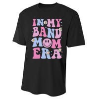 Groovy In My Band Mom Era Funny Band Mom Mama Performance Sprint T-Shirt