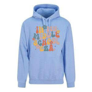 Groovy In My Middle School Era Back To School Teacher Girl Unisex Surf Hoodie