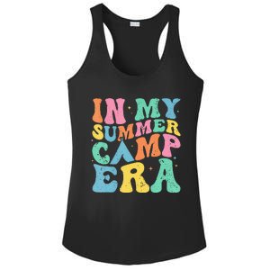 Groovy In My Summer Camp Era Retro Summer Women Ladies PosiCharge Competitor Racerback Tank