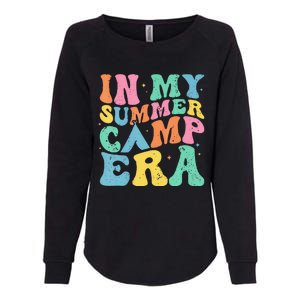 Groovy In My Summer Camp Era Retro Summer Women Womens California Wash Sweatshirt