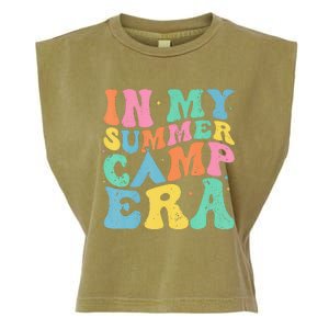 Groovy In My Summer Camp Era Retro Summer Women Garment-Dyed Women's Muscle Tee