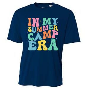 Groovy In My Summer Camp Era Retro Summer Women Cooling Performance Crew T-Shirt