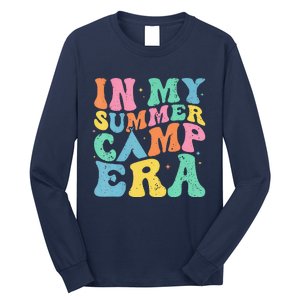 Groovy In My Summer Camp Era Retro Summer Women Long Sleeve Shirt