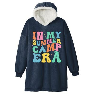 Groovy In My Summer Camp Era Retro Summer Women Hooded Wearable Blanket