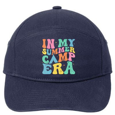 Groovy In My Summer Camp Era Retro Summer Women 7-Panel Snapback Hat