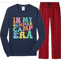 Groovy In My Summer Camp Era Retro Summer Women Long Sleeve Pajama Set