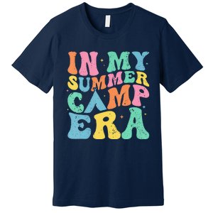 Groovy In My Summer Camp Era Retro Summer Women Premium T-Shirt