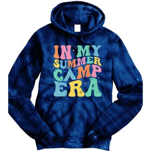 Groovy In My Summer Camp Era Retro Summer Women Tie Dye Hoodie