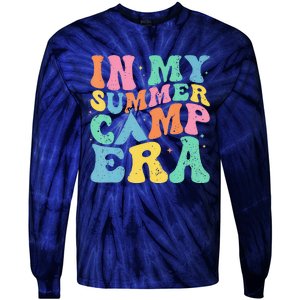 Groovy In My Summer Camp Era Retro Summer Women Tie-Dye Long Sleeve Shirt