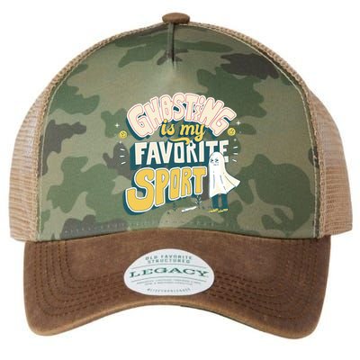 Ghosting Is My Favorite Sport Legacy Tie Dye Trucker Hat